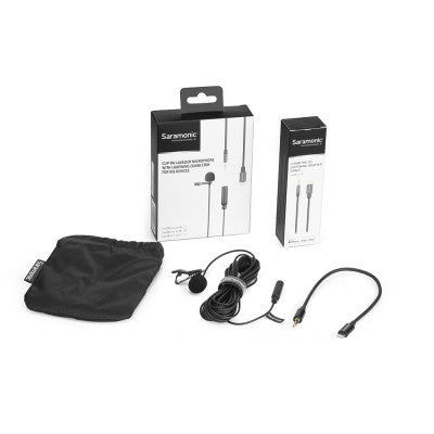 Saramonic - LavMicro U1B - Lavalier Microphone for Lightning iOS device (6 m cable)