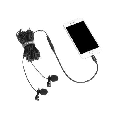 Saramonic - LavMicro U1C - Dual Lavalier Microphone for Lightning iOS device