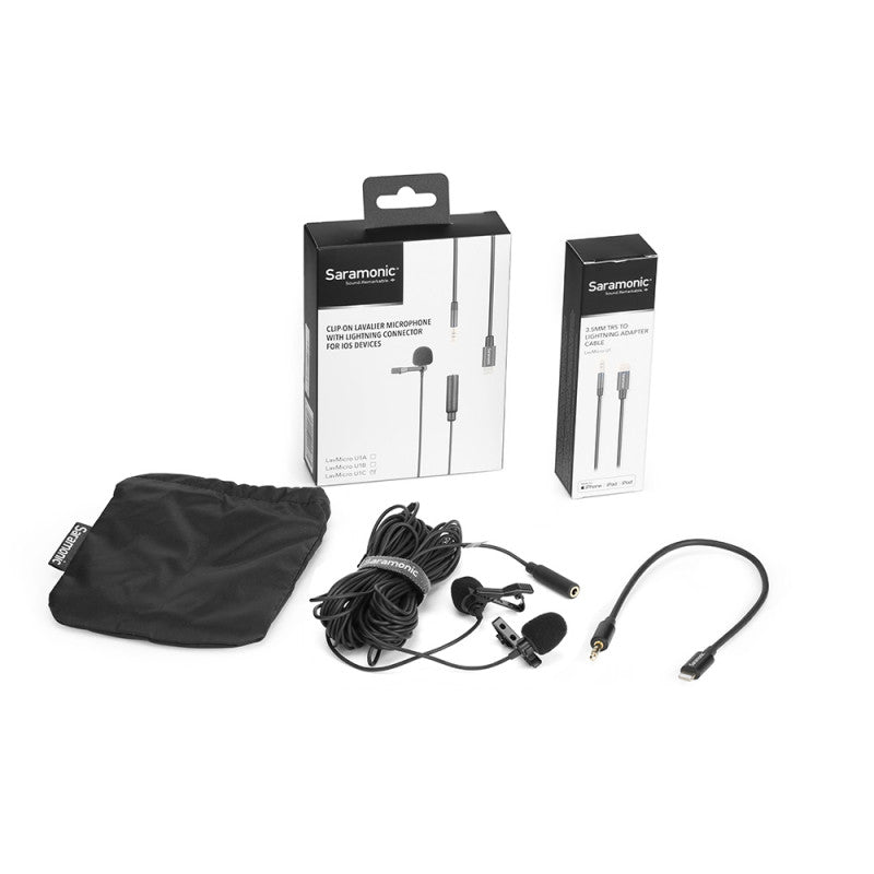 Saramonic - LavMicro U1C - Dual Lavalier Microphone for Lightning iOS device