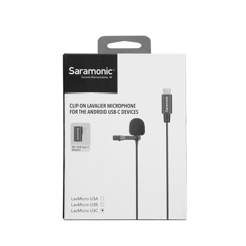 Saramonic - LavMicro U3C - Dual Lavalier Microphones for USB-C device