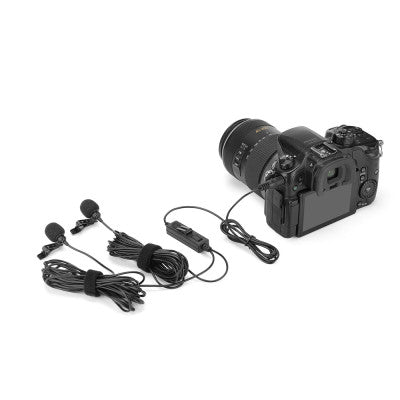 Saramonic - LavMicro 2M - Dual Lavalier Microphones for Interviews, Presentations and Podcasts