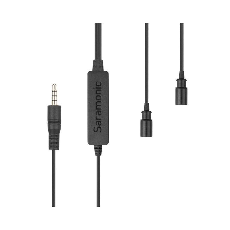 Saramonic - LavMicro 2M - Dual Lavalier Microphones for Interviews, Presentations and Podcasts