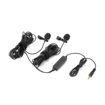 Saramonic - LavMicro 2M - Dual Lavalier Microphones for Interviews, Presentations and Podcasts