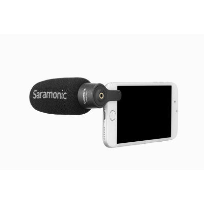 Saramonic - SmartMic+ - Directional Condenser Microphone for Mobile device