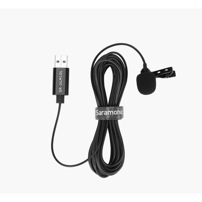 Saramonic - SR-ULM10L - USB lavalier microphone, 6 m cable