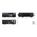 Blackmagic Design - Streaming processor with H.264 hardware encoder for HD streaming on platforms such as YouTube, Facebook and Twitter via Ethernet or a 5G or 4G