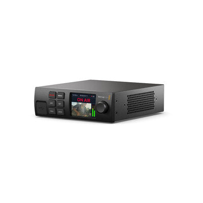 Blackmagic Web Presenter HD - Streaming processor with H.264 hardware encoder for HD streaming on platforms such as YouTube, Facebook and Twitter via Ethernet or a 5G or 4G