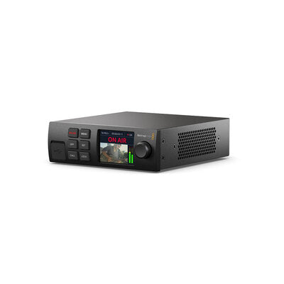 Blackmagic Design - Blackmagic Web Presenter HD - Streaming processor with H.264 hardware encoder for HD streaming on platforms such as YouTube, Facebook and Twitter via Ethernet or a 5G or 4G