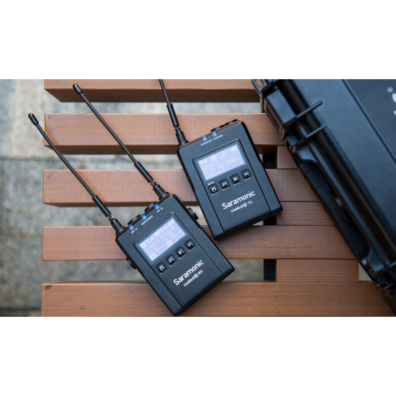 Saramonic - UwMic9S Kit1 - Wireless lavalier microphone system (UHF), TX9S transmitter + RX9S receiver