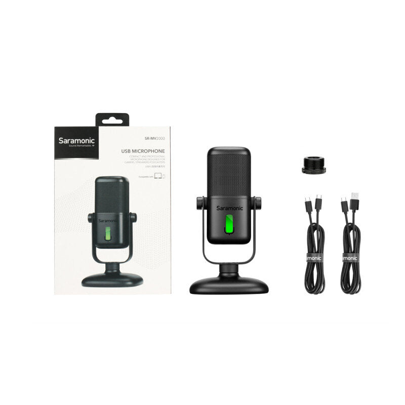 Saramonic - SR-MV2000 - USB condenser microphone, cardioid polar pattern