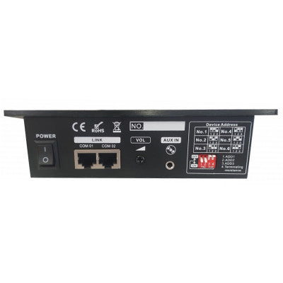 Rondson - 6-zone microphone desk for AMX-6120/6240
