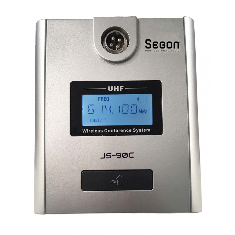 Segon Professional Audio - JS-90C - Wireless paging microphone, 605 - 615 MHz