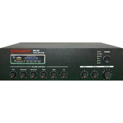 Rondson - MA-120 - 120 W mixing amplifier, MP3 / USB /SD / FM tuner and Bluetooth