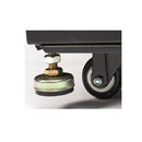 Rondson - 26U steel cabinet 19" with glass front, lock, castors, 4 pairs of slides, 52 screws