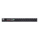 Rondson - PM 10P - 10 MIC inputs preamplifier with selectable priorities + 2 AUX, 19" 1U