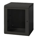 Rondson - 19" black rack wall box 6U