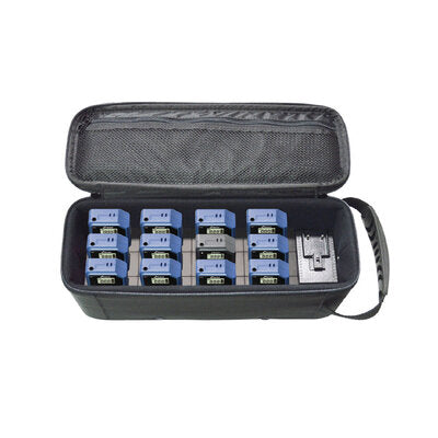 WT-100E - WT-100 pack tour guide system with charger case, 1 transmitter + LM72 A & 11 receiver + EM111