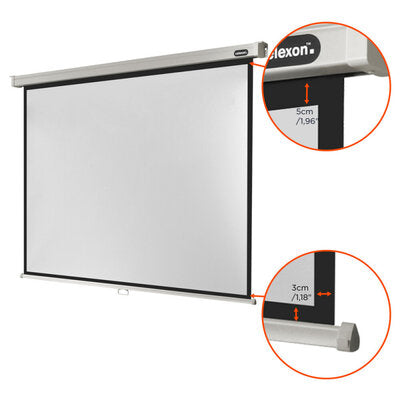 celexon - Manual professional screen, 220 x 165 cm, 4:3