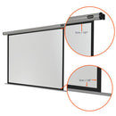 celexon - Electric Home Cinema series projector screen, 200 x 150 cm, 4:3 aspect ratio
