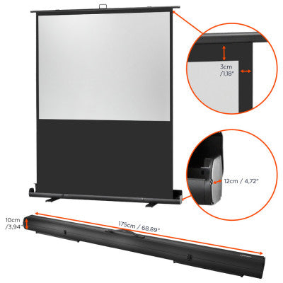 1090359 - Mobile Professional Plus screen, 160 x 120 cm, 4:3