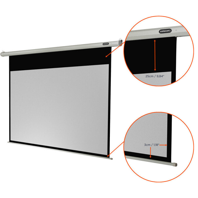 celexon - 1090078 - Electric Economy screen, 160 x 90 cm, 16:9