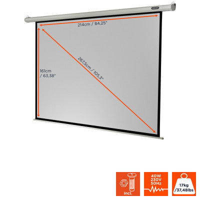 1090074 - Electric Economy screen, 220 x 165 cm, 4:3