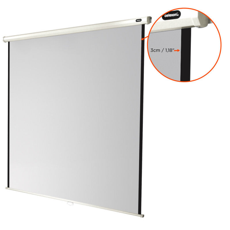 celexon - 1090030 - Manual Economy screen, 180 x 180 cm, 1:1