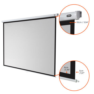 1090254 - Manual Economy screen, 280 x 210 cm, 4:3