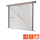 celexon - Electric HomeCinema screen, 180 x 180 cm, 1:1