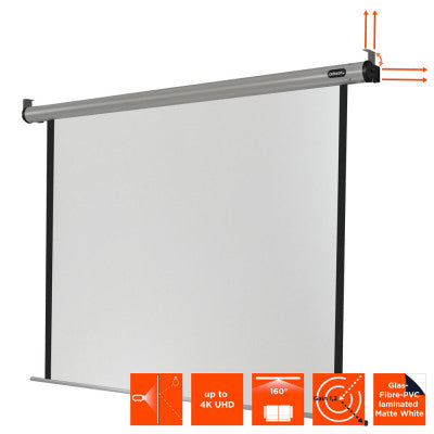 celexon - Electric HomeCinema screen, 180 x 180 cm, 1:1