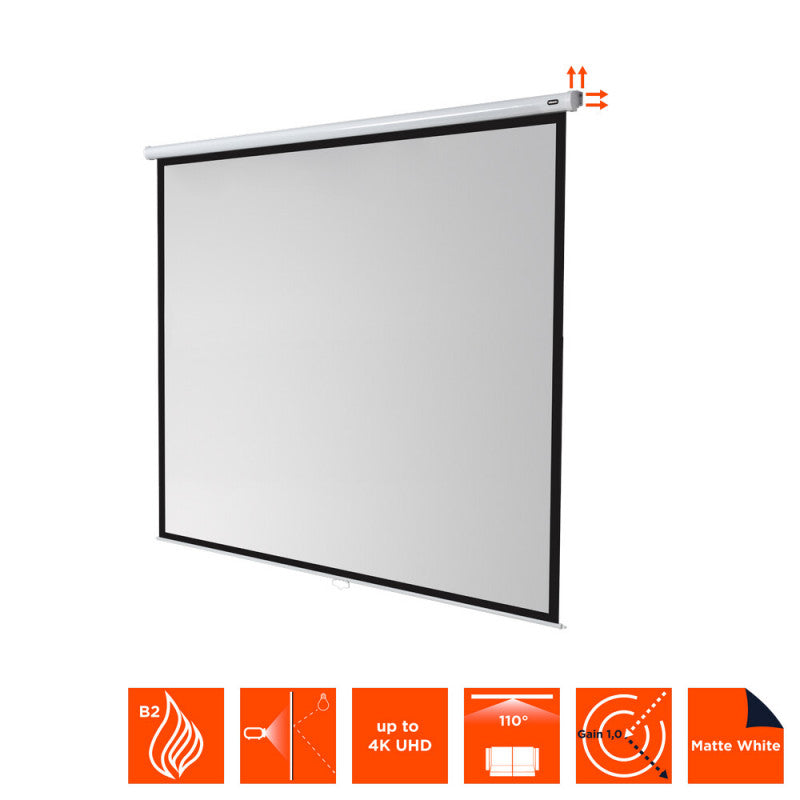 celexon - 1090033 - Manual Economy screen, 280 x 280 cm, 1:1