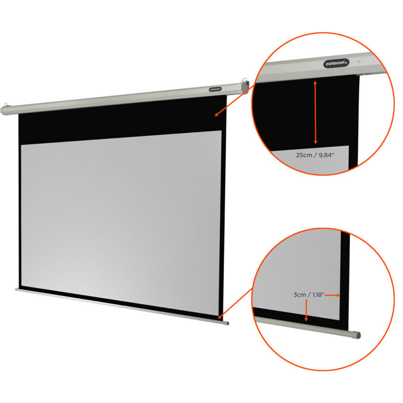 celexon - 1090079 - Electric Economy screen, 180 x 102 cm, 16:9