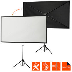 celexon - 1091745 - Ultra Light-weight Tripod screen, 194 x 121 cm, 16:10