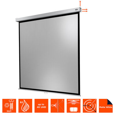 celexon - Manual Professional Plus screen, 200 x 200 cm, 1:1