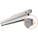 celexon - Manual Economy screen, 300 x 300 cm, aspect ratio 1:1