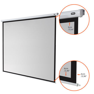celexon - Manual Economy screen, 300 x 300 cm, aspect ratio 1:1