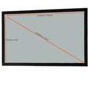1090836 - Mobile Expert Fabric for Folding Frame, rear projection, 244 x 152 cm, 16:10