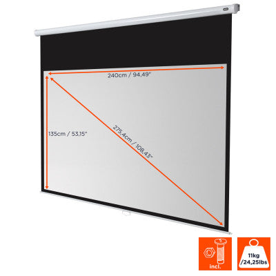 celexon - Manual Economy screen, 240 x 135 cm, 16:9