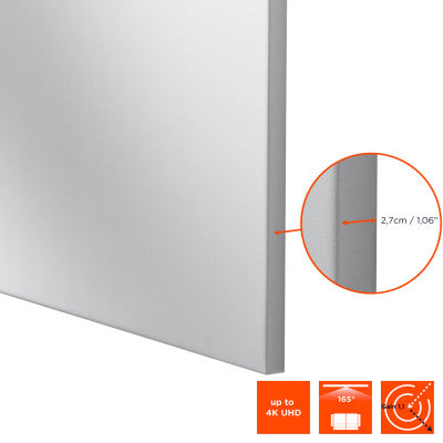 celexon - Expert PureWhite Fixed Frame screen, 300 x 187 cm, 16:10