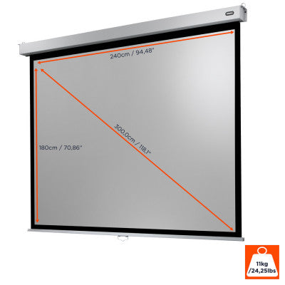 celexon - 1090784 - Manual Professional Plus screen  240 x 180 cm, 4:3