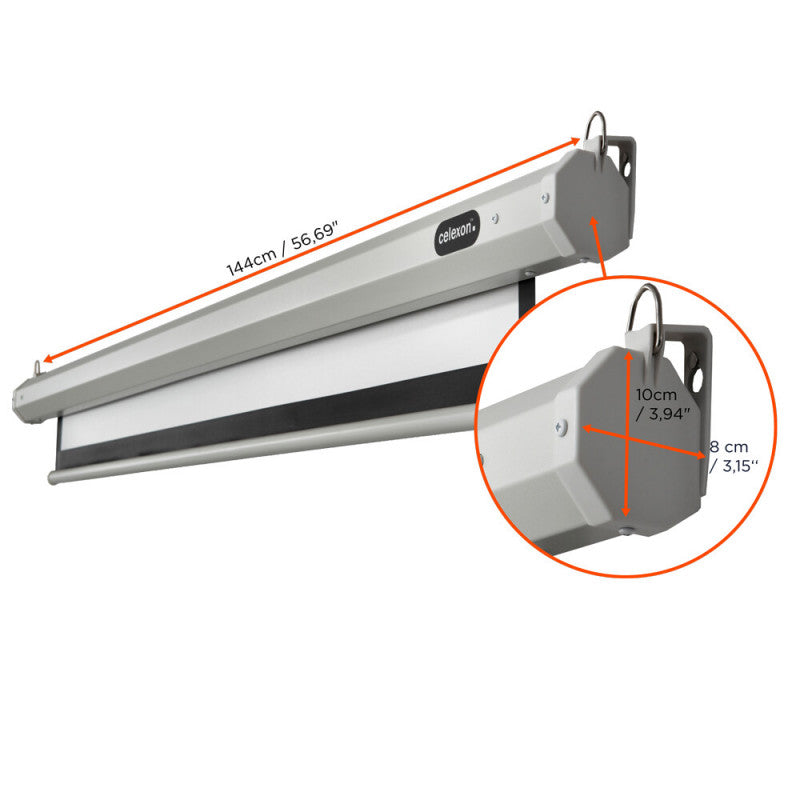 celexon - 1090063 - Electric Economy screen, 120 x 120 cm, 1:1