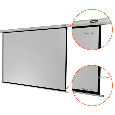 celexon - Electric Economy screen, 180 x 135 cm, 4:3 aspect ratio
