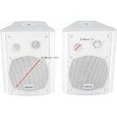 celexon - 1000003391 - Active speaker set 2-way 525 - white