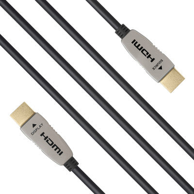 1000004846 - UHD Optical Fibre HDMI 2.0b Active Cable - 50m, black