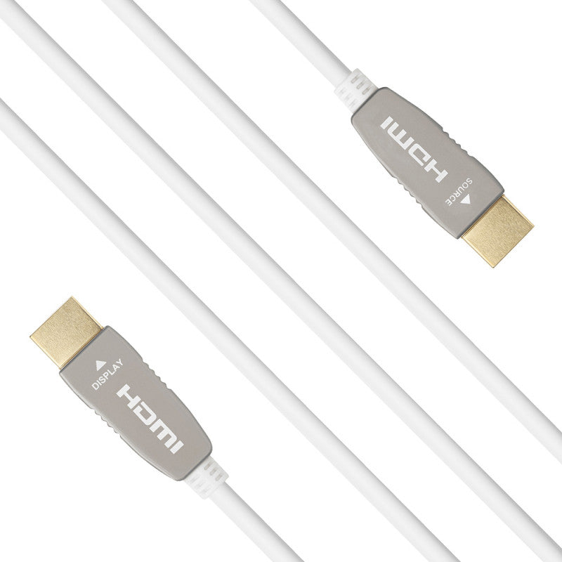 celexon - 1000004850 - UHD Optical Fibre HDMI 2.0b Active Cable - 20 m, white