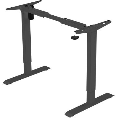 celexon - 1000012435 - Economy series Electrically height adjustable desk, black
