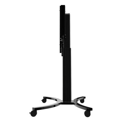 1000012454 - Expert Electrically height-adjustable display trolley - 50 cm - black - load up to 140kg