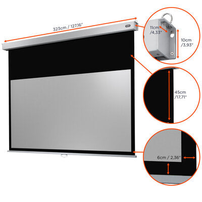 celexon - Manual Professional Plus screen, 300 x 187 cm, 16:10 aspect ratio