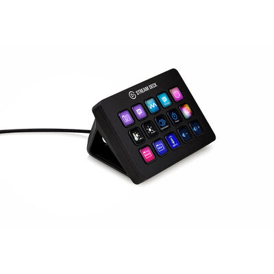 Stream Deck MK.2   - Shortcut keypad designed for content creators and streamers, 15 customizable LCD keys to control Apps and platforms, MK.2 version