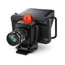 Blackmagic Design - Blackmagic Studio Camera 4K Plus - Studio camera with 4K sensor up to 25600 ISO, MFT lens mount, 7" LCD